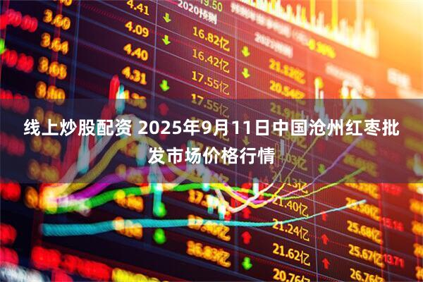 线上炒股配资 2025年9月11日中国沧州红枣批发市场价格行情